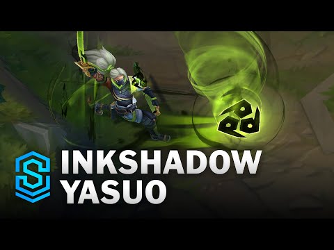 Inkshadow Yasuo Skin Spotlight - Pre-Release - PBE Preview - League of Legends