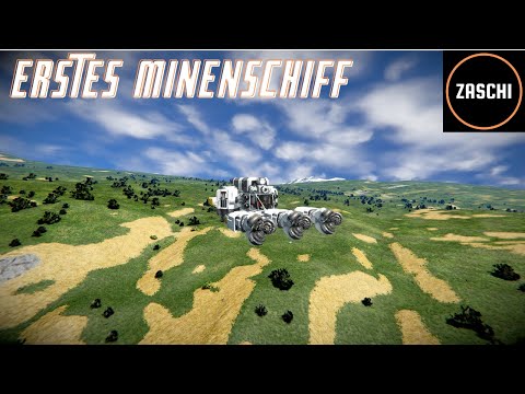 Space Engineers Tutorial #4 - Das erste Minenschiff - Deutsch