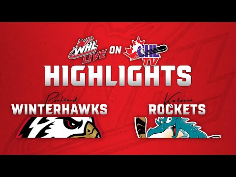 Portland Winterhawks at Kelowna Rockets 10/11 | WHL Highlights 2024-25