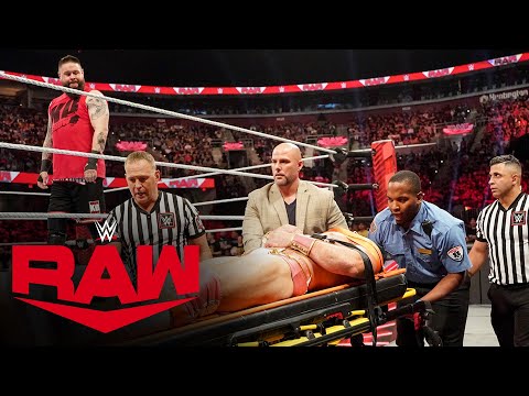 Kevin Owens obliterates Ezekiel with Apron Powerbomb: Raw, Aug. 8, 2022