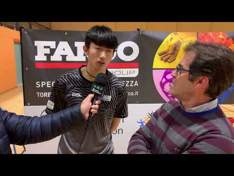 GRAN PRIX FARCO. Ai nostri microfoni, Luca Zhou, finalista tra i Senior Uomini