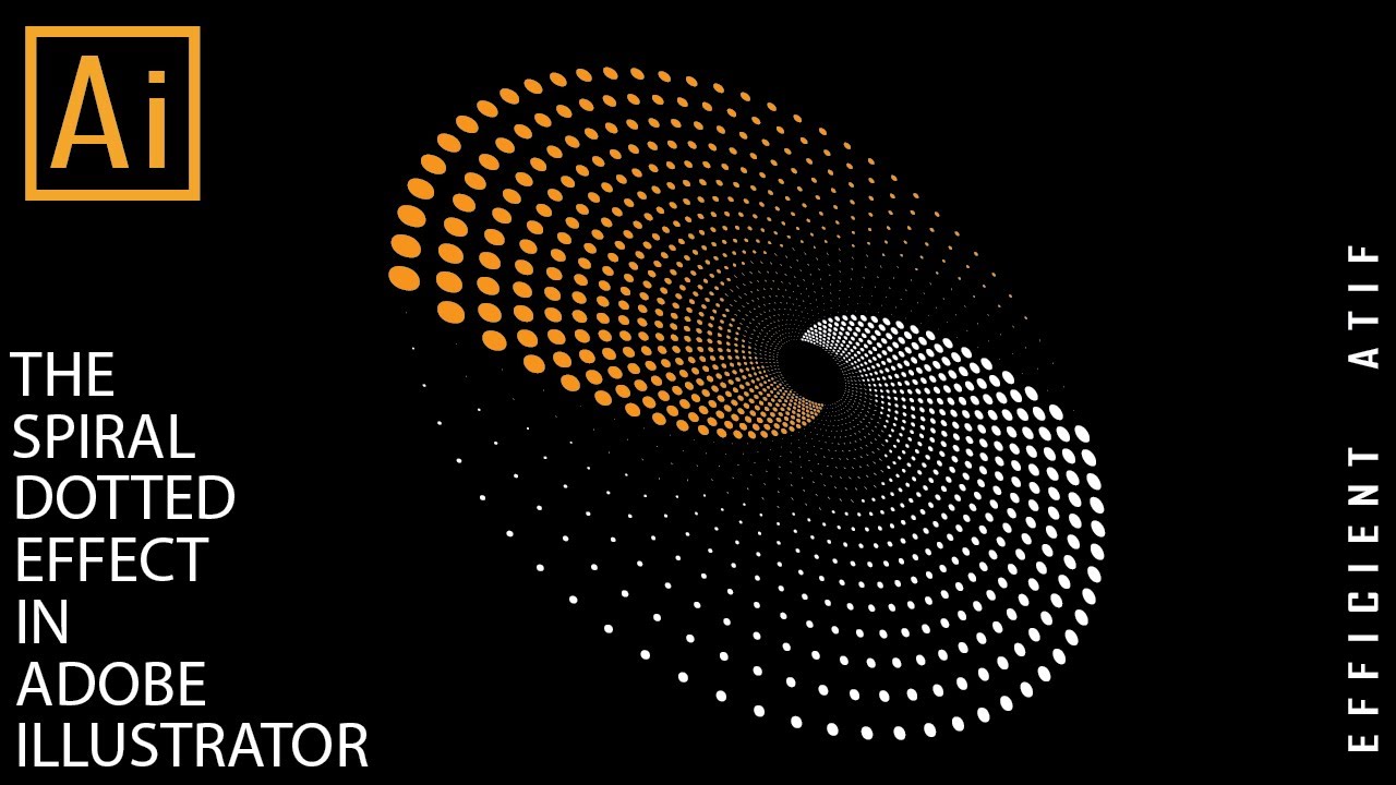illustrator distort & transform | How to Create Dotted Spiral Vortex | Adobe Illustrator Tutorial 2