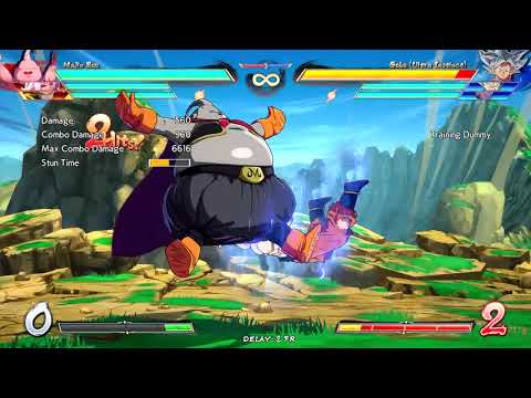 #DBFZ: Majin buu 2 touch combo (0bar 2L STATERS)