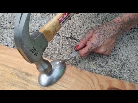 How To Play Spoons 6 - tuning musical spoons (Spoon Lady)