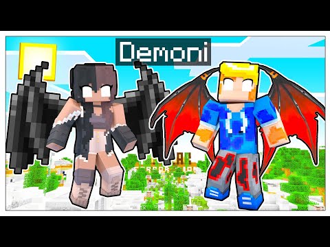 DIVENTIAMO SUPER DEMONI! - Famiglia Di Minecraft 2021