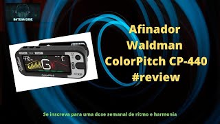 Video thumbnail for Afinador Waldman Color Pitch CP-440 #review by Batera Code