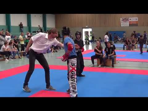 Kickboxen: Halil Mercan - Serhat Nalcakan (Landesmeisterschaft WAKO - BaWü #16)