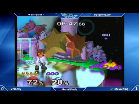 Winter Brawl 7 SSBM - CT Mew2King vs Velocity - Grand Finals