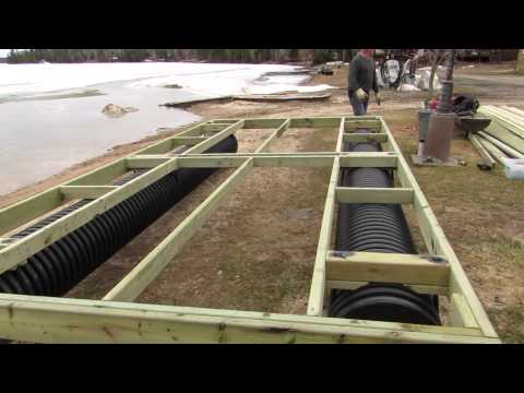 How to Build a Dock with Dock Pontoons