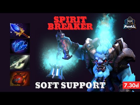 PasoLL plays Spirit Breaker | Position 4 / Soft Support | 7.30d