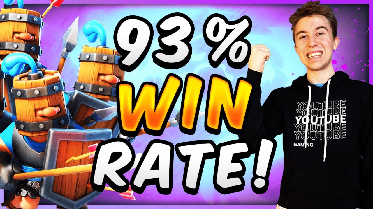 93% WIN RATE! BEST BALLOON DECK in CLASH ROYALE! 