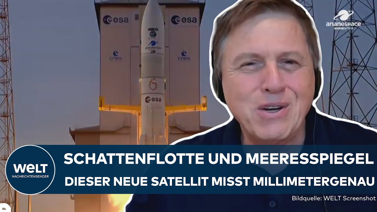 SENTINEL 1D: Wunderwerkzeug der ESA! Jagd auf Putins Schattenflotte und Überwachung der Erderwärmung