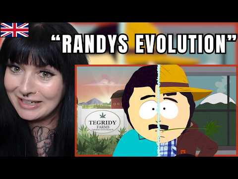 British Girl Reacts to Randy Marsh’s INSANE Evolution | “No Tegridy”