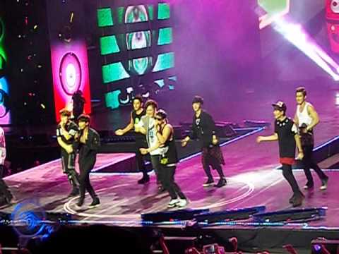 130309 Music Bank in Jakarta - All Member Super Junior Dance Oppa Oppa (Fancam)