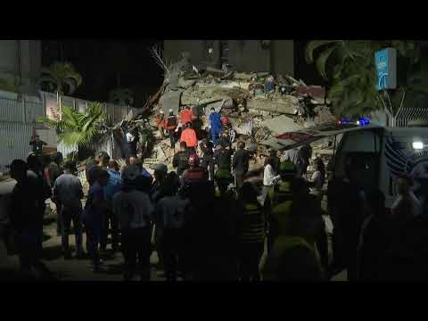 Live from Caracas after a magnitude-7.1 earthquake shook Venezuela earlier