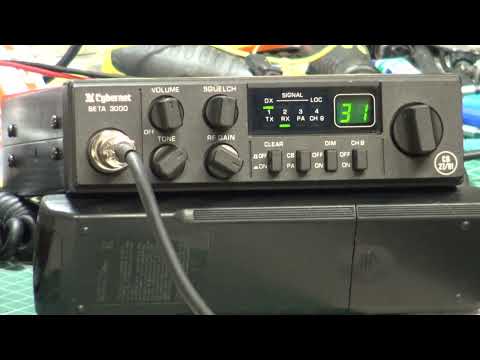 Cybernet Beta 3000 CB27/81 UK FM CB radio - On The Air test