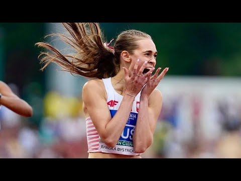 Women's 400m • FINAL • Anastazja Kuś vs Madelief van leur • European Athletics Championships U18 🇸🇰