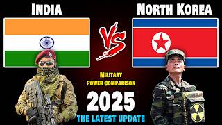 India vs North Korea Military Power Comparison 2025 | North Korea vs India Military Power 2025