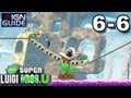 New Super Luigi U 3 Star Coin Walkthrough - Rock Candy Mines 6: Spine Coaster Stowaways