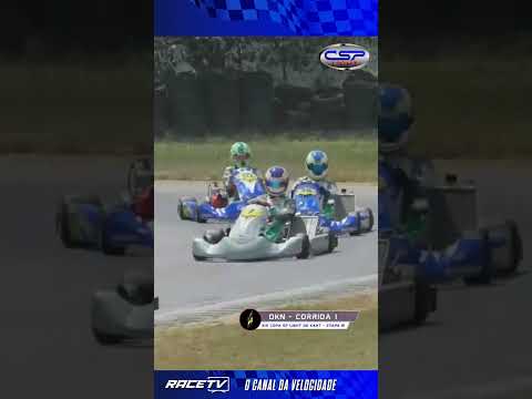 OKN, uma das mais disputadas e acirradas categorias da Copa São Paulo Light de Kart! 8ª Etapa 2026.