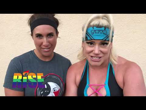 Rachael Ellering and Taya Valkyrie Promo from RISE 8 - OUTBACK