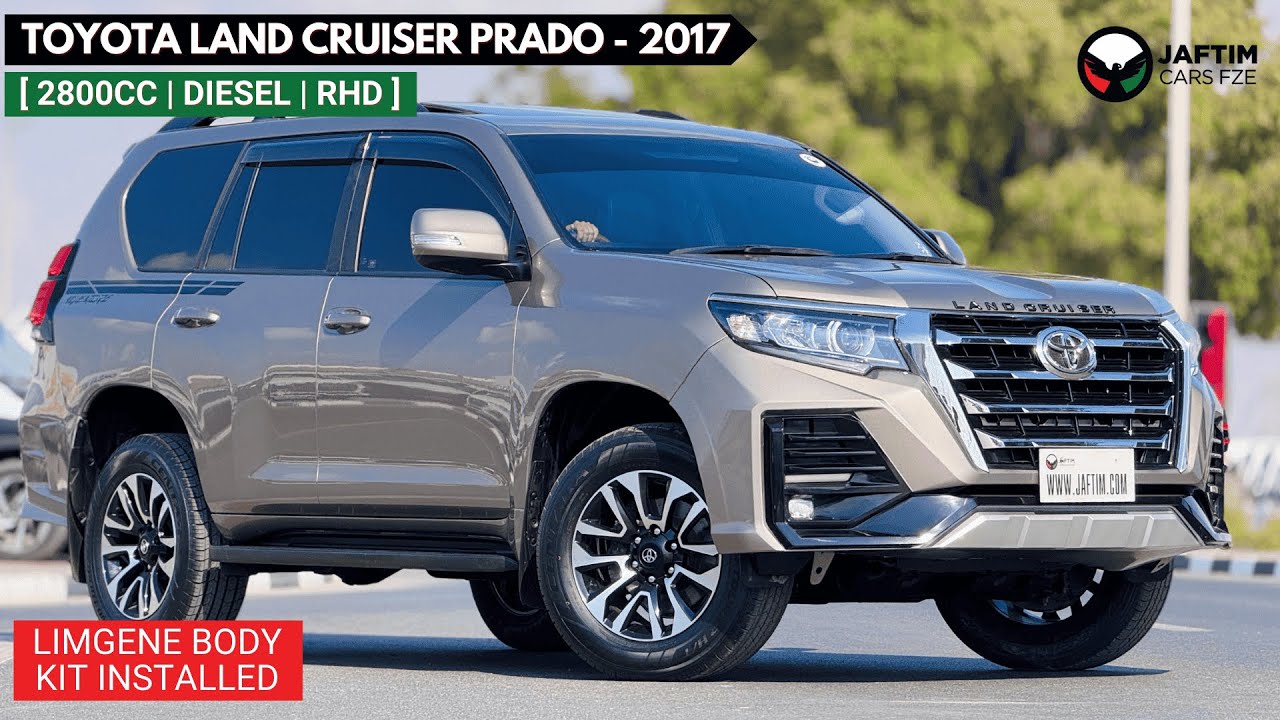 Toyota Prado LIMGENE BODY KIT | RHD | (AT) | 2017 | 2.8L DIESEL ENGINE | SUNROOF | REAR VIEW CAMERA video