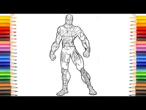 Amazing SPIDER-MAN Coloring Pages | The Spider-Man Special New Suit Coloring Pages