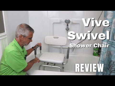 MCP Shower Chair For Seniors With Removable Back And Adjustable Legs