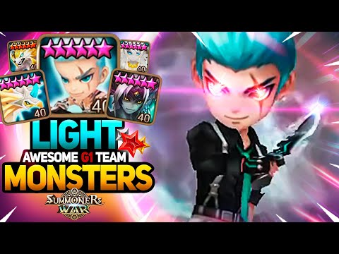 PERFECT LIGHT GANG - Summoners War