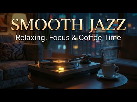 Smooth Jazz 24/7 - Best Smooth Instrumental Music for Coffee Time, Focus Sessions & Relaxation 🎷