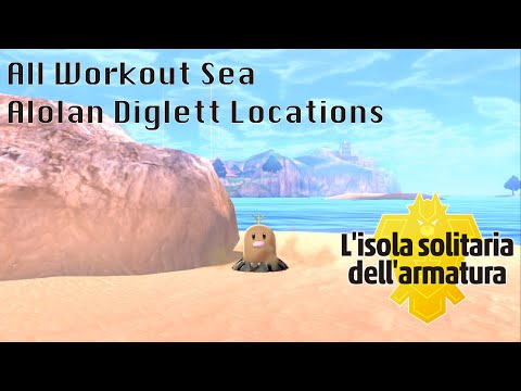Dove trovare tutti i diglett del Mar Ginnico - Tutorial Pokemon isola dell'armatura