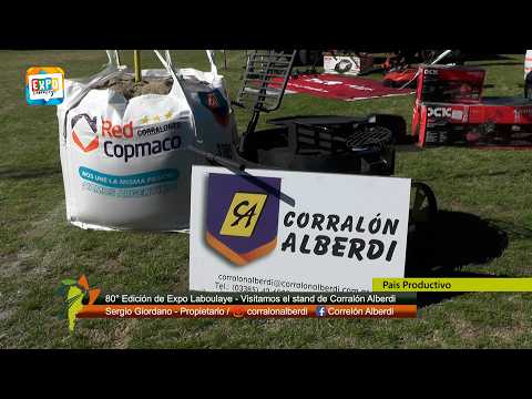 "Expo Laboulaye" Empresa Corralón Alberdi. Laboulaye Cba.