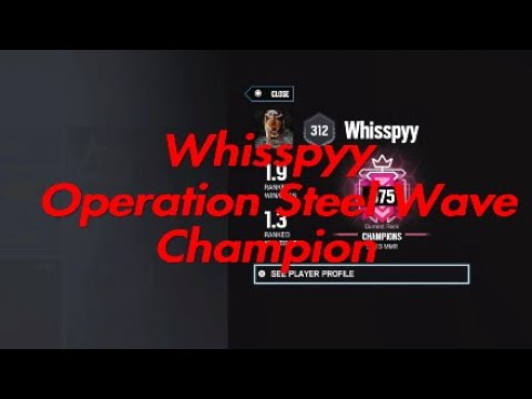 Whisspyy - Operation Steel Wave Champion