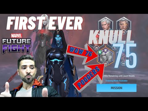 KNULL STAGE 75...BONKERS!!! SUPERGIANT SOLO...CTP TEST AA -vs- TYPE!!?? MARVEL FUTURE FIGHT
