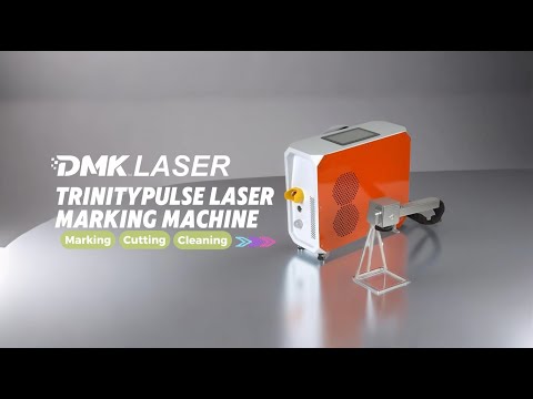 KRD 3-in-1 Pulsed Laser Marking | Cleaning | Cutting in One Compact Machine Demo #DMKLaser #foryou