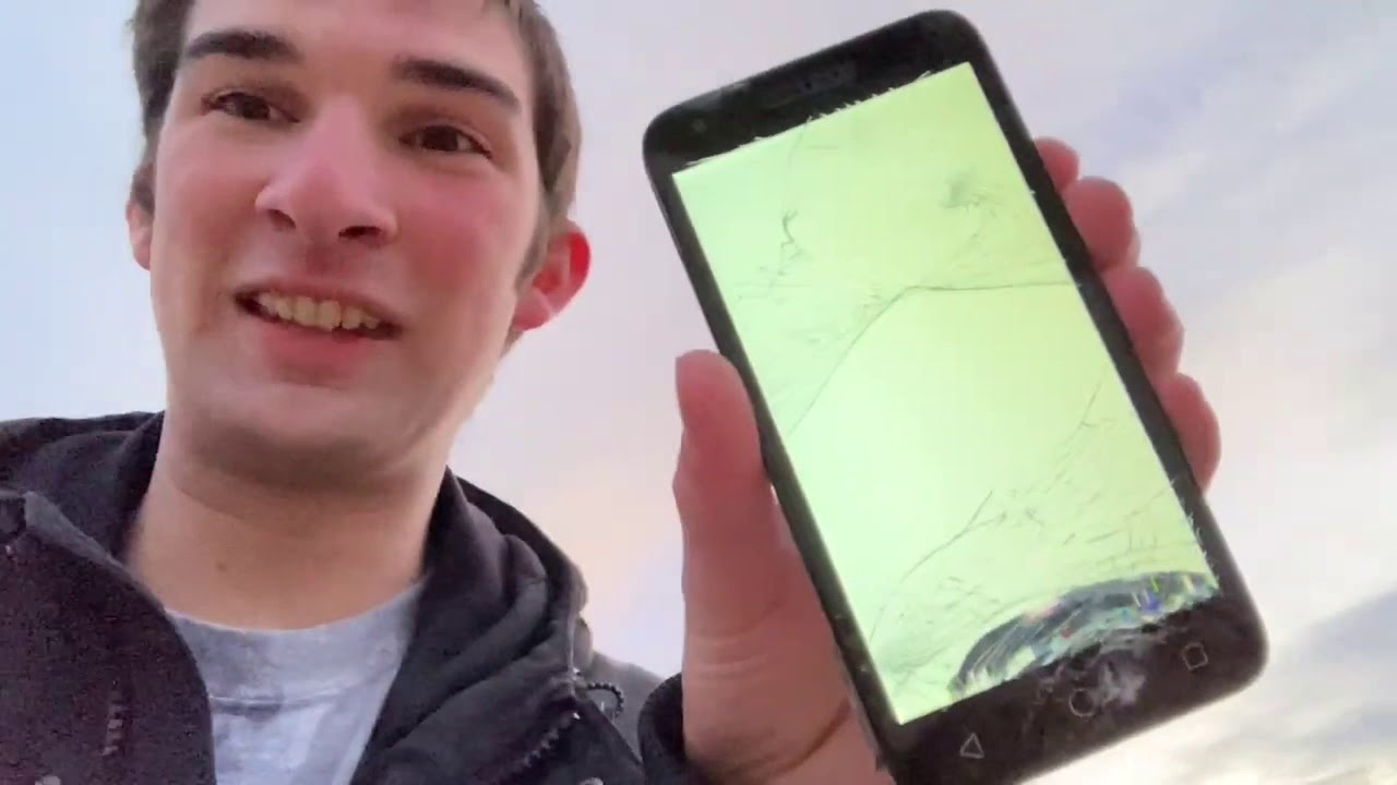 Destroying an old Android Phone!