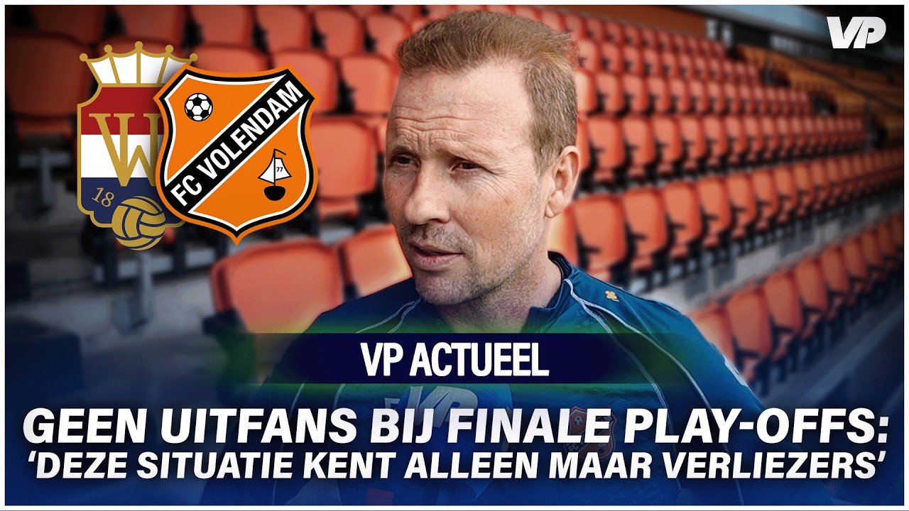 Thumbnail for article: Geen uitfans tijdens finale play-offs voor promotie/degradatie: 'Hartstikke vervelend'