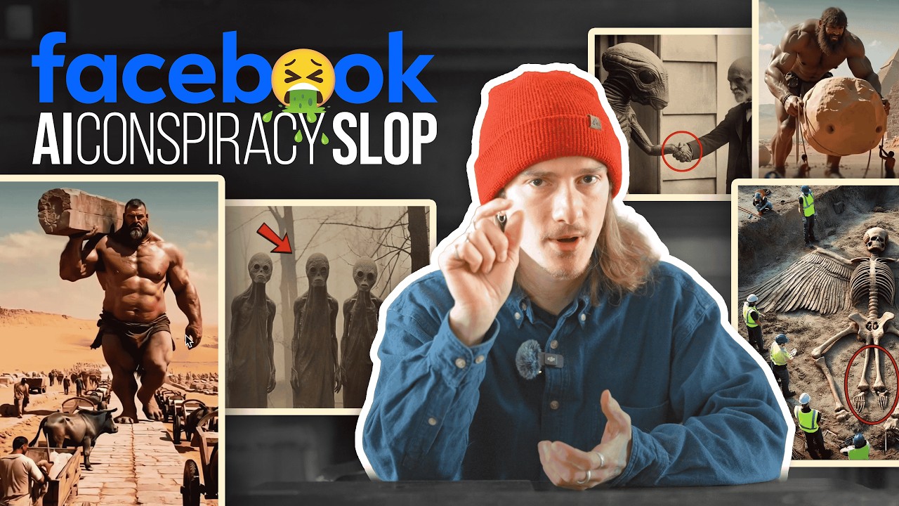Facebook's Terrible AI Archaeology Conspiracy Accounts