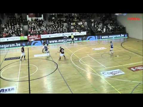 Futsal Bélgica ( Série A - 31/01//2010  - 2° Tempo - Charleroi Action 21 x AM Châtelineau )