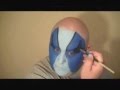 Jeff Hardy Blue Face Painting | Marvelous Masks ...