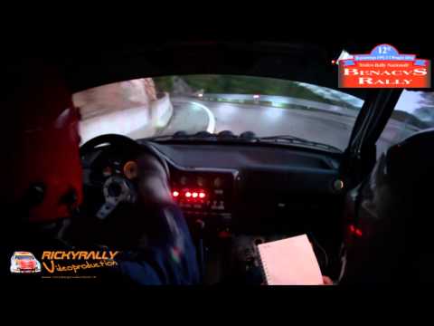 CAMERA CAR FILIPOZZI   GRIMALDI 12° BENACUS RALLY 2014 P S 7 PERI FOSSE