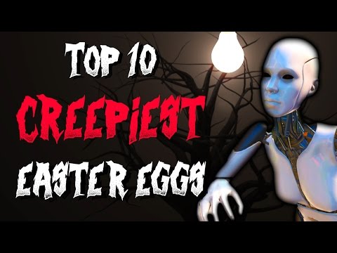 Top 10 Creepiest Video Game Easter Eggs! Video