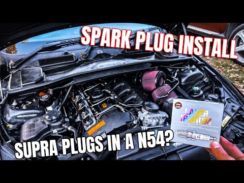 TRYING THE SUPRA PLUGS IN MY N54: NGK 94201