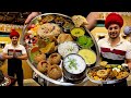 299 BIGGEST UNLIMITED THALI BHOG THALI MORE THEN 25 ITEMS GUJARAT FOOD TOUR VEGETRIAN THALI