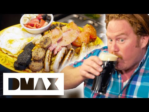 Casey Webb VS The Guinness Irish Food Challenge | Man V Food