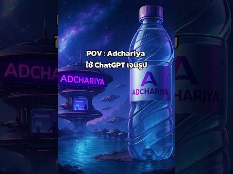 BEFORE vs AFTER เจนภาพด้วย Chatgpt | ADCHARIYA