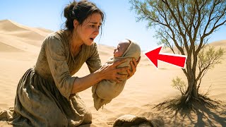 ELA CAMINHOU ATÉ O DESERTO PARA MORRER - E ENCONTROU UM BEBÊ ENROLADO EM TRAPOS