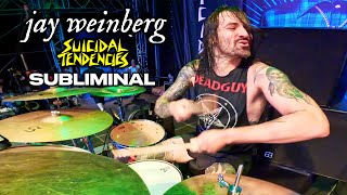 Jay Weinberg (Suicidal Tendencies) - "Subliminal" Live Drum Cam