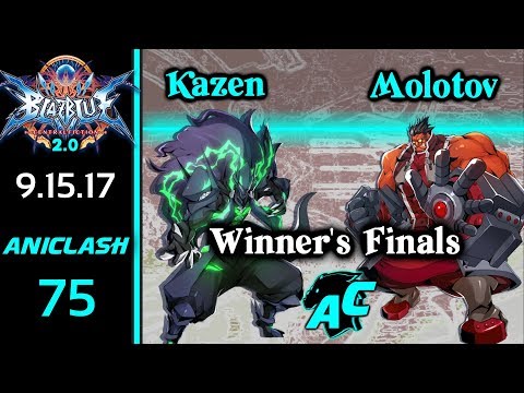 AniClash 75 - Kazen (Susanoo) vs Molotov (Tager) Winner's Finals - BBCF 2