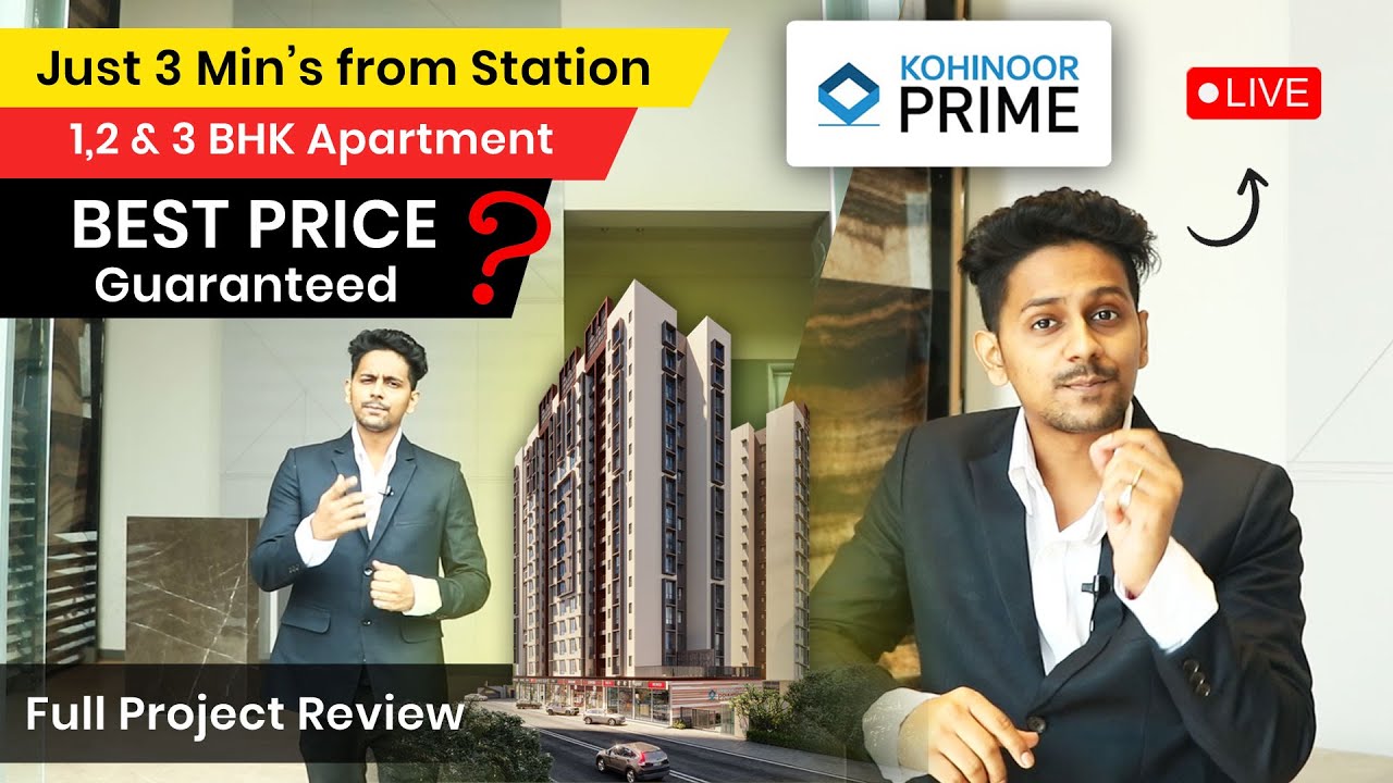 Kohinoor Prime Kalyan | 1, 2 & 3 Bhk Flat In Shahad Kalyan Near Station |